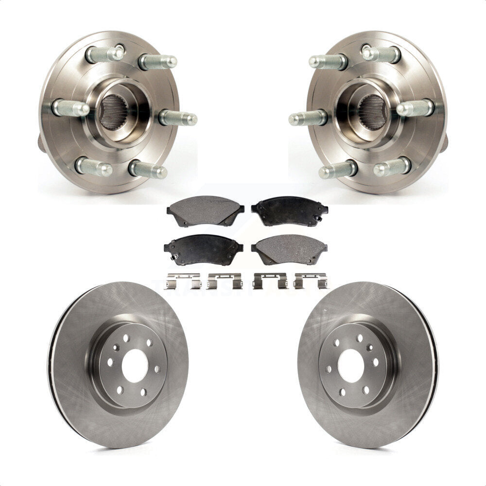 Transit Auto KBB-105168 Wheel Bearing and Hub Assembly for 2010-2016 Saab 9-4X, Cadillac SRX - Front product image