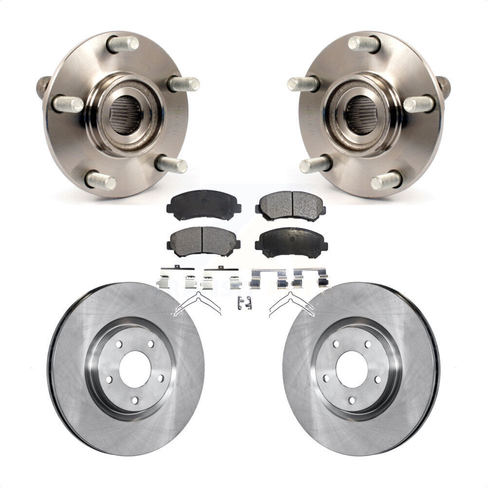Transit Auto KBB-105184 Wheel Bearing and Hub Assembly for 2007-2012 Nissan Sentra - Front product image