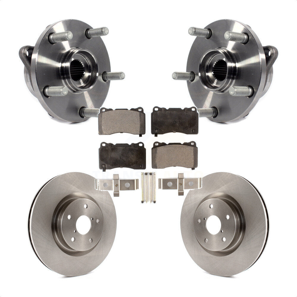 Transit Auto KBB-105187 Wheel Bearing and Hub Assembly for 2005-2017 Subaru Impreza, Subaru WRX STI - Front product image