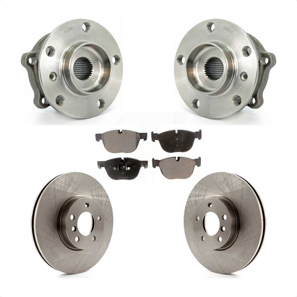 Transit Auto KBB-105191 Wheel Bearing and Hub Assembly for 2007-2019 BMW X6, BMW X5 - Front product image