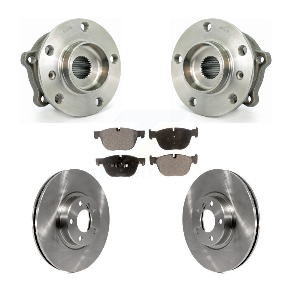 Transit Auto KBB-105192 Wheel Bearing and Hub Assembly for 2007-2018 BMW X5, BMW X6 - Front product image