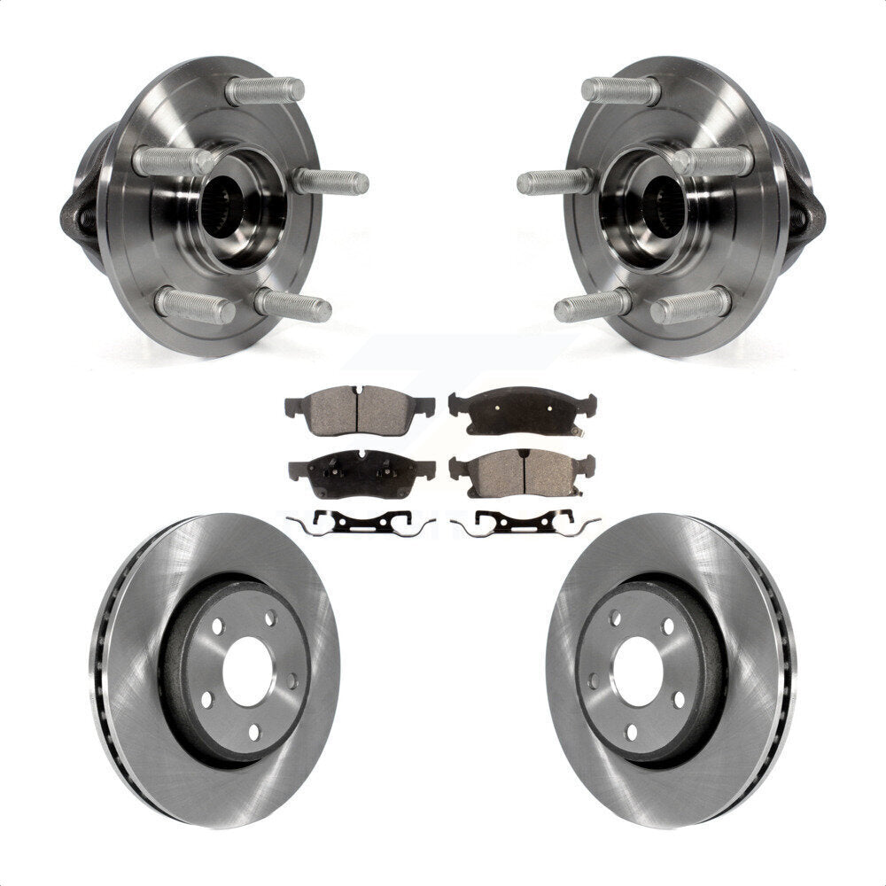 Transit Auto KBB-105211 Wheel Bearing and Hub Assembly for 2011-2023 Dodge Durango, Jeep Grand Cherokee - Front product image