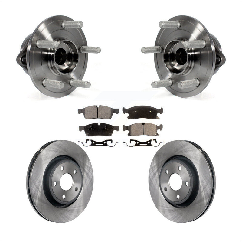 Transit Auto KBB-105212 Wheel Bearing and Hub Assembly for 2011-2024 Jeep Grand Cherokee WK, Dodge Durango, Jeep Grand Cherokee - Front product image