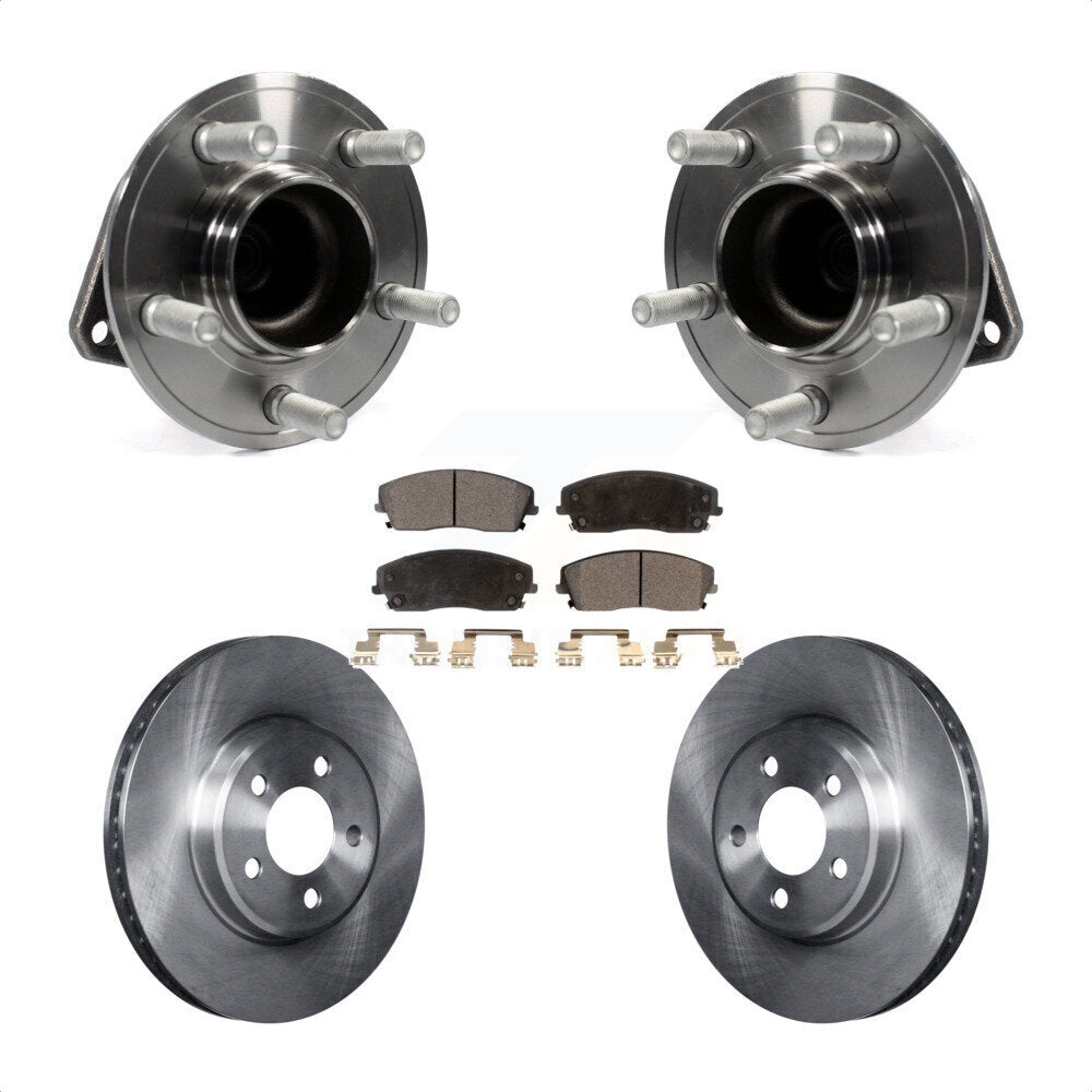 Transit Auto KBB-105214 Wheel Bearing and Hub Assembly for 2012-2023 Chrysler 300, Dodge Challenger, Dodge Charger - Front product image