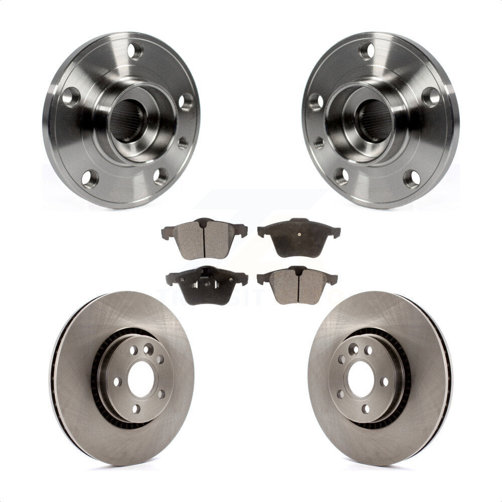 Transit Auto KBB-105219 Wheel Bearing and Hub Assembly for 2007-2018 Volvo S60, Volvo S60 Cross Country, Volvo S80 & more - Front product image