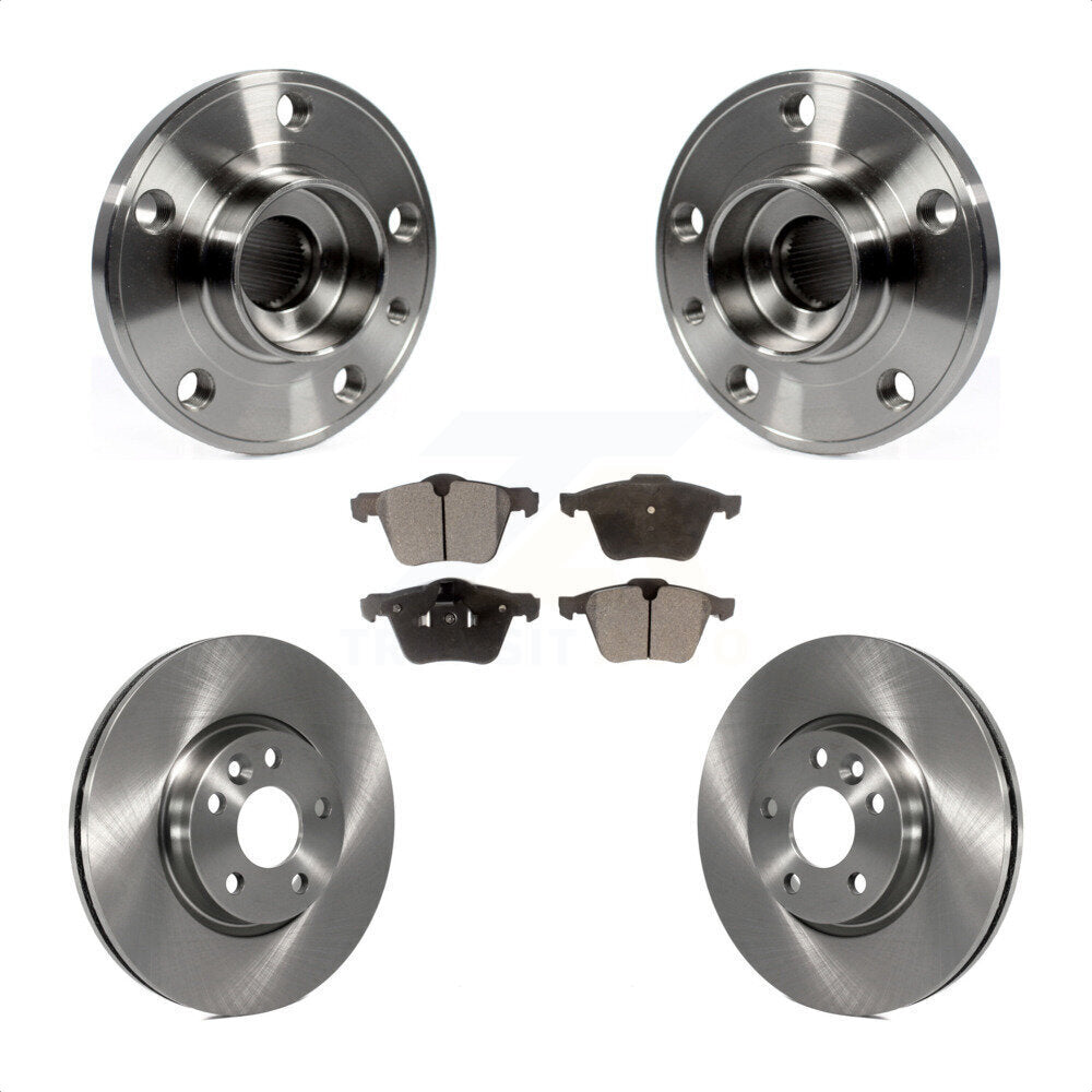 Transit Auto KBB-105221 Wheel Bearing and Hub Assembly for 2008 Volvo V70 - Front product image