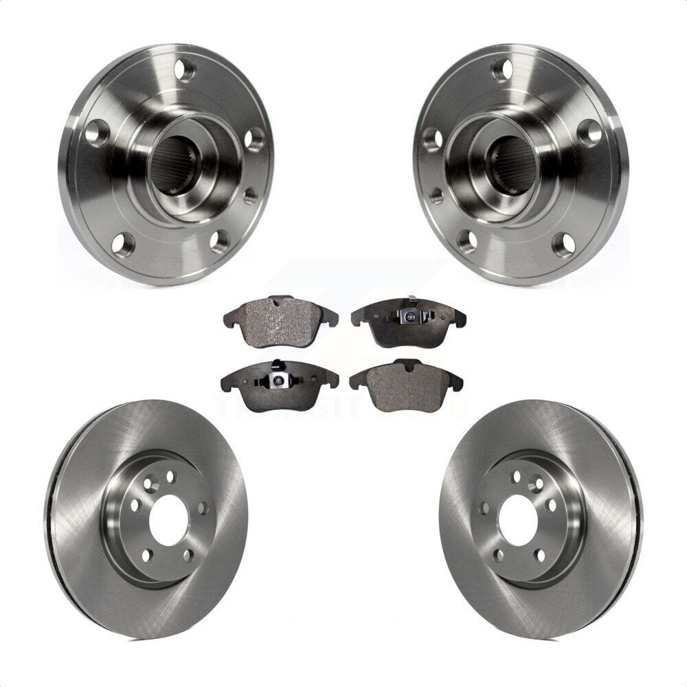 Transit Auto KBB-105222 Wheel Bearing and Hub Assembly for 2007-2018 Volvo S60, Volvo S80, Volvo V60 & more - Front product image
