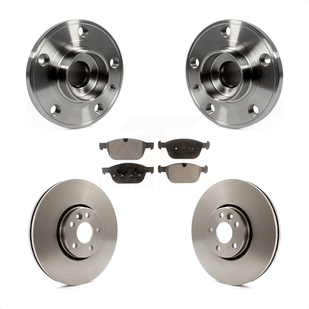 Transit Auto KBB-105223 Wheel Bearing and Hub Assembly for 2010-2015 Volvo XC60 - Front product image