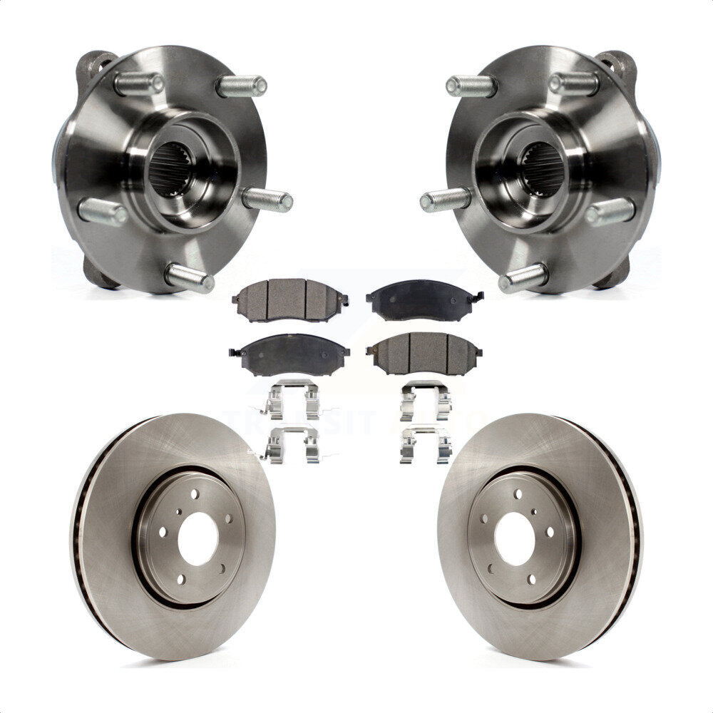 Transit Auto KBB-105233 Wheel Bearing and Hub Assembly for 2006-2013 INFINITI FX37, INFINITI FX35, INFINITI FX45 - Front product image