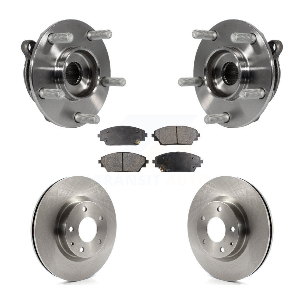 Transit Auto KBB-105251 Wheel Bearing and Hub Assembly for 2014-2021 Mazda 3 Sport, Mazda CX-3, Mazda 3 - Front product image