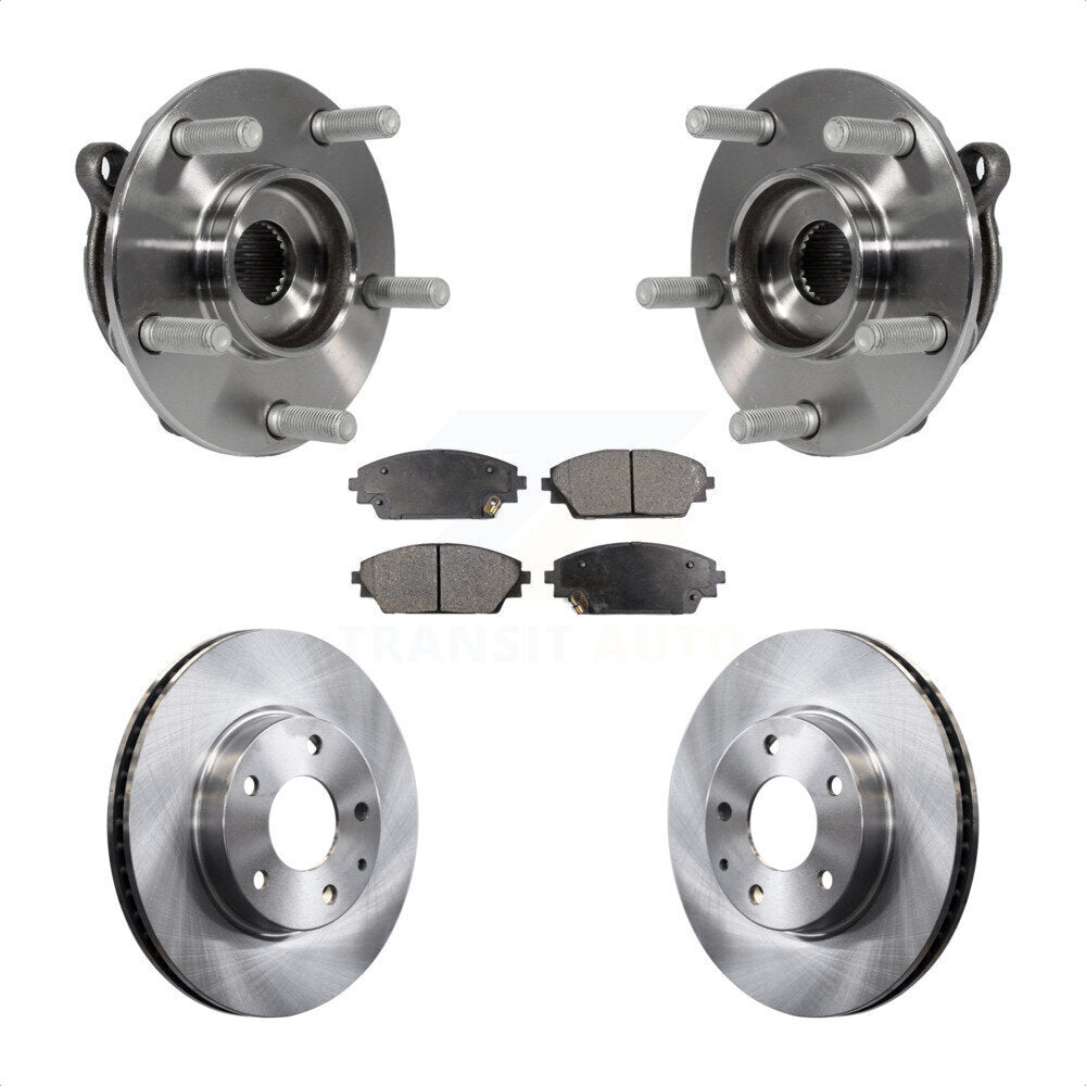 Transit Auto KBB-105253 Wheel Bearing and Hub Assembly for 2014-2021 Mazda 3 Sport, Mazda CX-3, Mazda 3 - Front product image