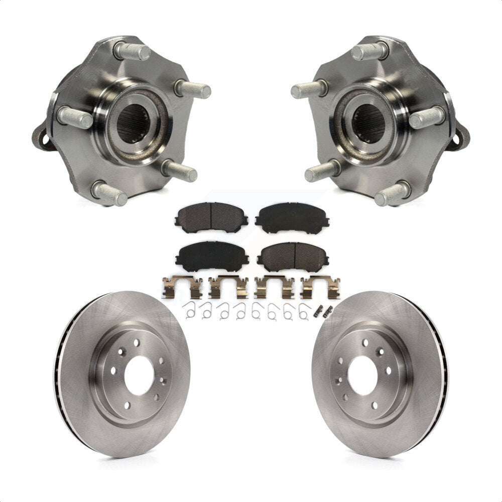 Transit Auto KBB-105255 Wheel Bearing and Hub Assembly for 2014-2022 Nissan Rogue, Nissan Qashqai, Nissan Rogue Sport - Front product image