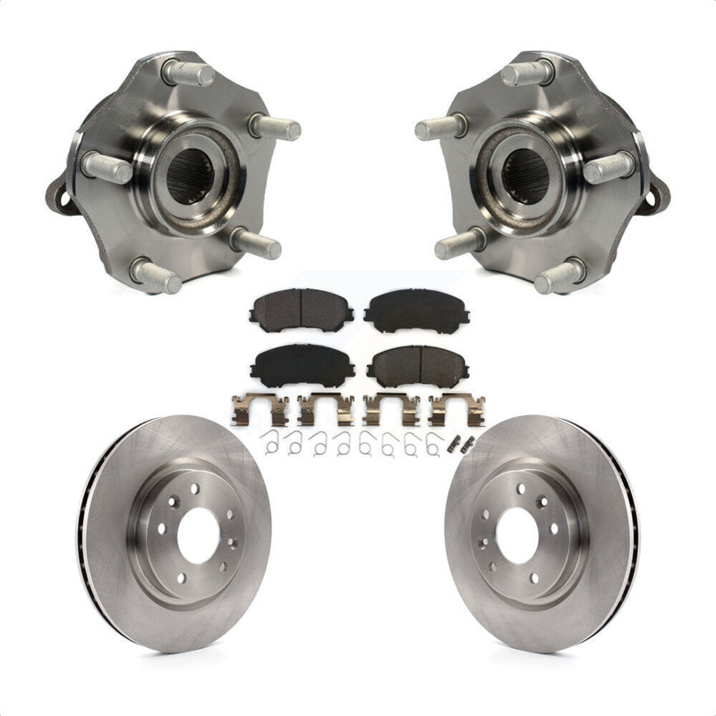 Transit Auto KBB-105255 Wheel Bearing and Hub Assembly for 2014-2022 Nissan Rogue, Nissan Qashqai, Nissan Rogue Sport - Front product image