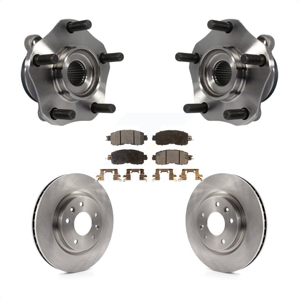 Transit Auto KBB-105262 Wheel Bearing and Hub Assembly for 2014-2017 Nissan LEAF - Front product image