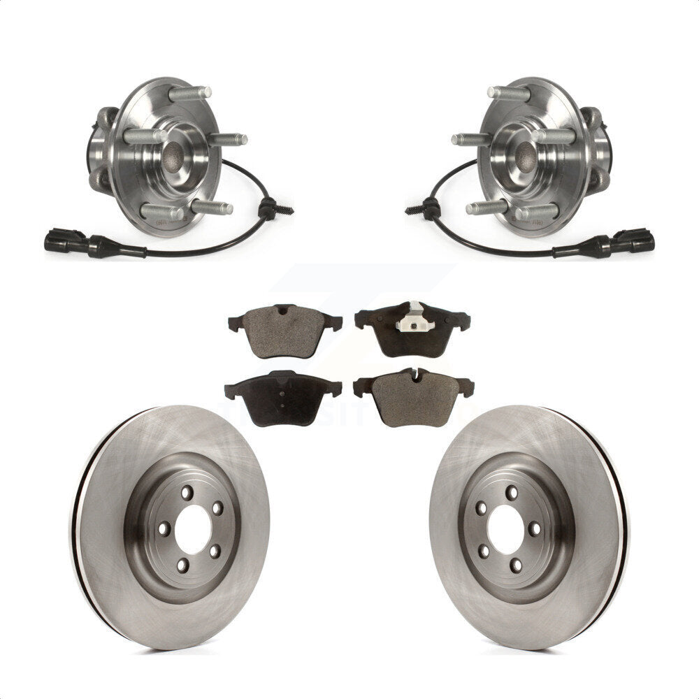 Transit Auto KBB-105264 Wheel Bearing and Hub Assembly for 2006-2018 Jaguar XJ, Jaguar XF, Jaguar XK & more - Front product image