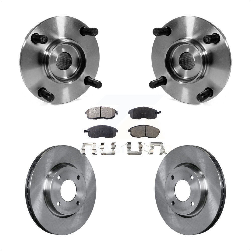 Transit Auto KBB-105266 Wheel Bearing and Hub Assembly for 2007-2014 Nissan Versa, Nissan Cube - Front product image