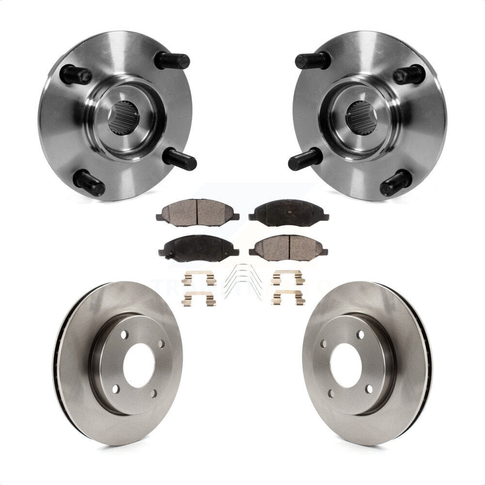 Transit Auto KBB-105267 Wheel Bearing and Hub Assembly for 2009-2011 Nissan Versa - Front product image