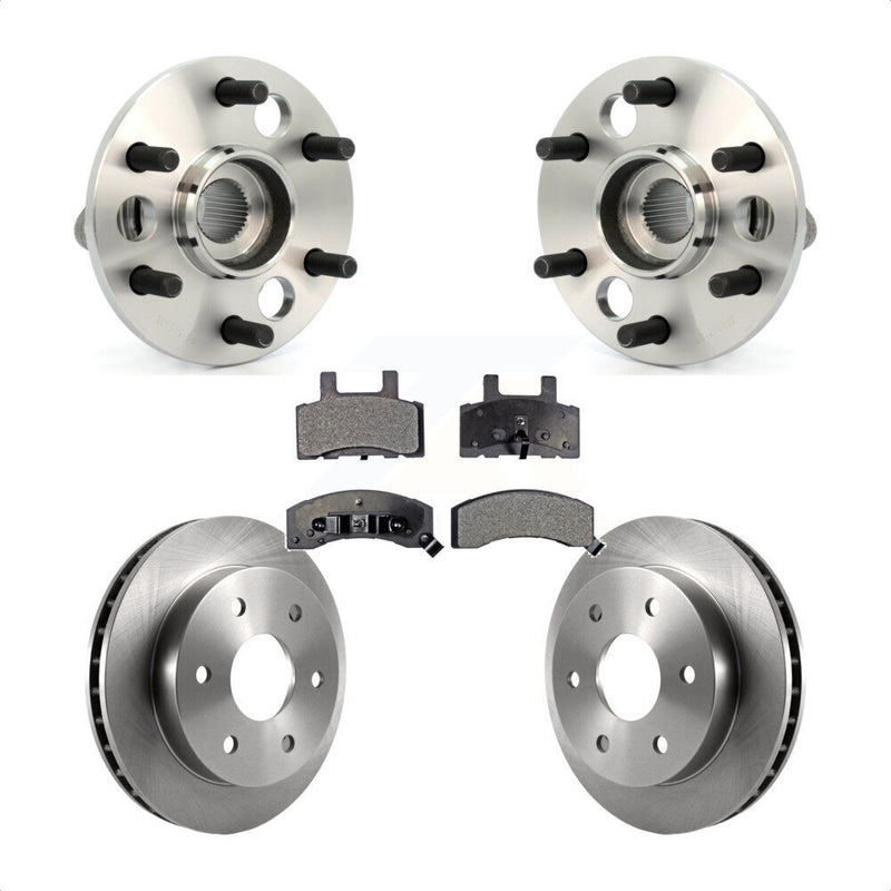 Transit Auto KBB-105281 Wheel Bearing and Hub Assembly for 1992-1994 Chevrolet K1500 Suburban, Chevrolet K2500 Suburban, GMC K2500 Suburban - Front product image
