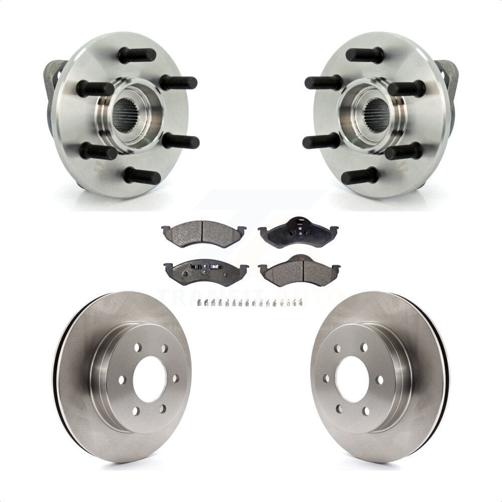 Transit Auto KBB-105285 Wheel Bearing and Hub Assembly for 2000-2002 Dodge Durango, Dodge Dakota - Front product image