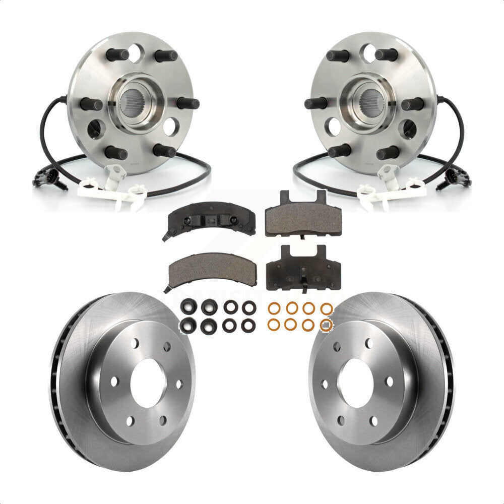 Transit Auto KBB-105299 Wheel Bearing and Hub Assembly for 1995-2000 GMC Yukon, Cadillac Escalade, Chevrolet K1500 & more - Front product image