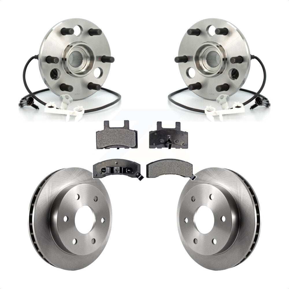 Transit Auto KBB-105300 Wheel Bearing and Hub Assembly for 1995-1997 Chevrolet K2500 Suburban, Chevrolet Tahoe, GMC K2500 Suburban & more - Front product image
