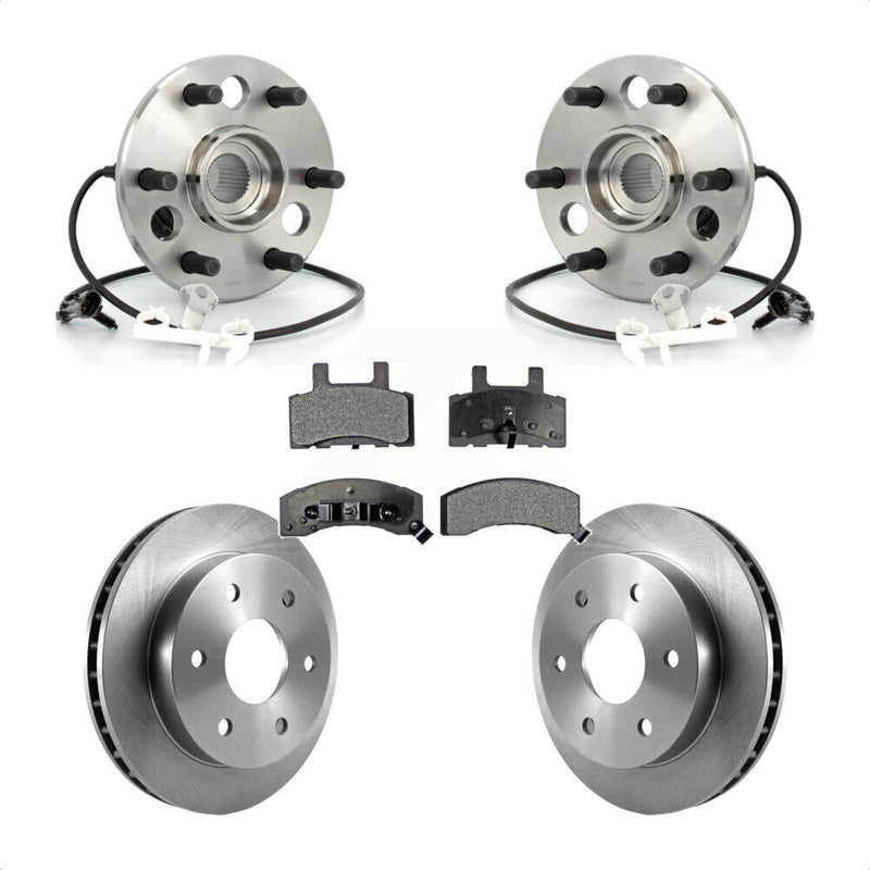 Transit Auto KBB-105300 Wheel Bearing and Hub Assembly for 1995-1997 Chevrolet K2500 Suburban, Chevrolet Tahoe, GMC K2500 Suburban & more - Front product image