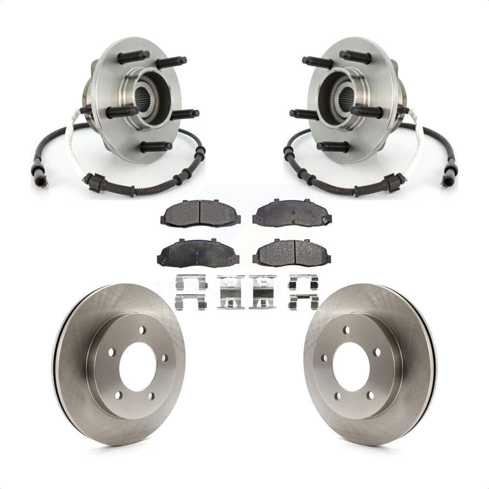 Transit Auto KBB-105303 Wheel Bearing and Hub Assembly for 2000-2004 Ford F-150 Heritage, Ford F-150 - Front product image