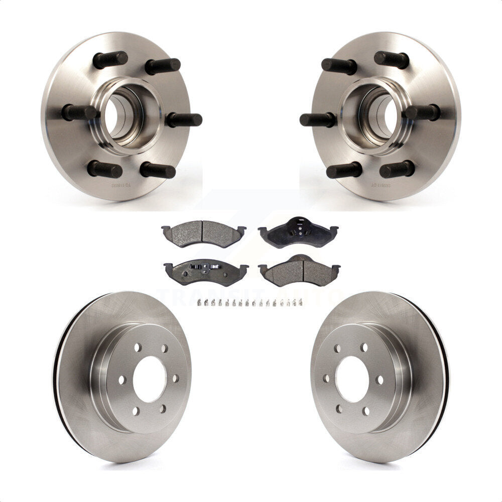 Transit Auto KBB-105307 Wheel Bearing and Hub Assembly for 2000-2002 Dodge Dakota, Dodge Durango - Front product image