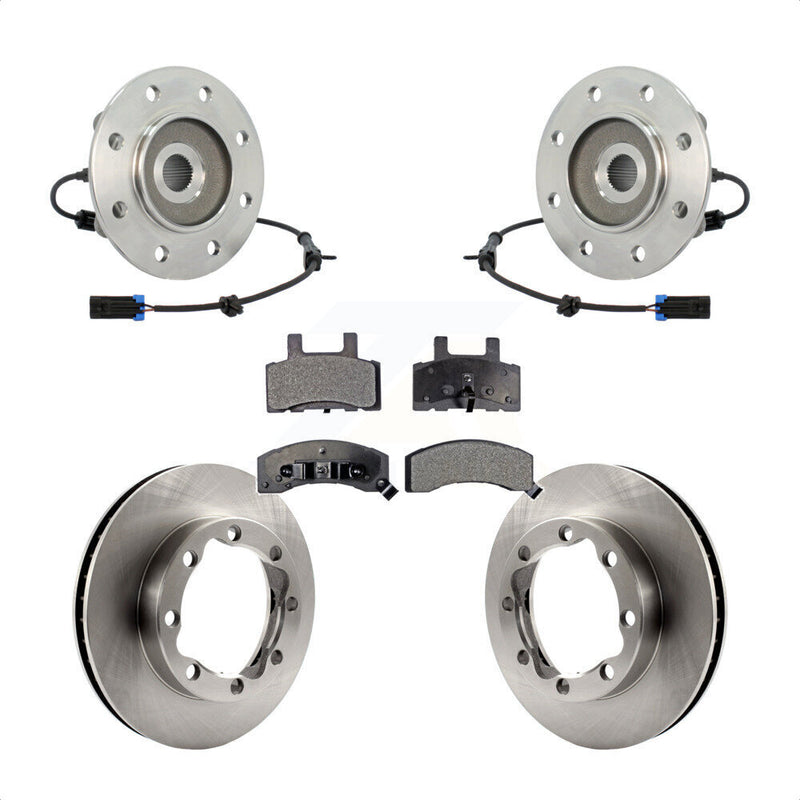 Transit Auto KBB-105319 Wheel Bearing and Hub Assembly for 1988-2000 Chevrolet K3500, Chevrolet Tahoe, Chevrolet K1500 Suburban & more - Front product image