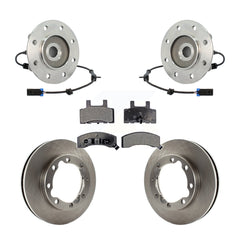 Transit Auto KBB-105320 Wheel Bearing and Hub Assembly for 1995-2000 Chevrolet K3500, GMC K3500 - Front product image