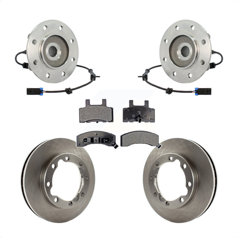 Transit Auto KBB-105320 Wheel Bearing and Hub Assembly for 1995-2000 Chevrolet K3500, GMC K3500 - Front product image