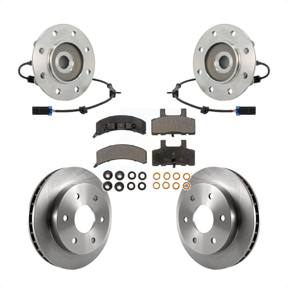 Transit Auto KBB-105321 Wheel Bearing and Hub Assembly for 1994-1999 Chevrolet K1500, GMC K1500, GMC Yukon - Front product image