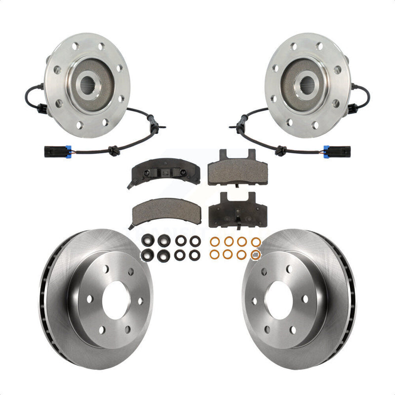 Transit Auto KBB-105321 Wheel Bearing and Hub Assembly for 1994-1999 Chevrolet K1500, GMC K1500, GMC Yukon - Front product image