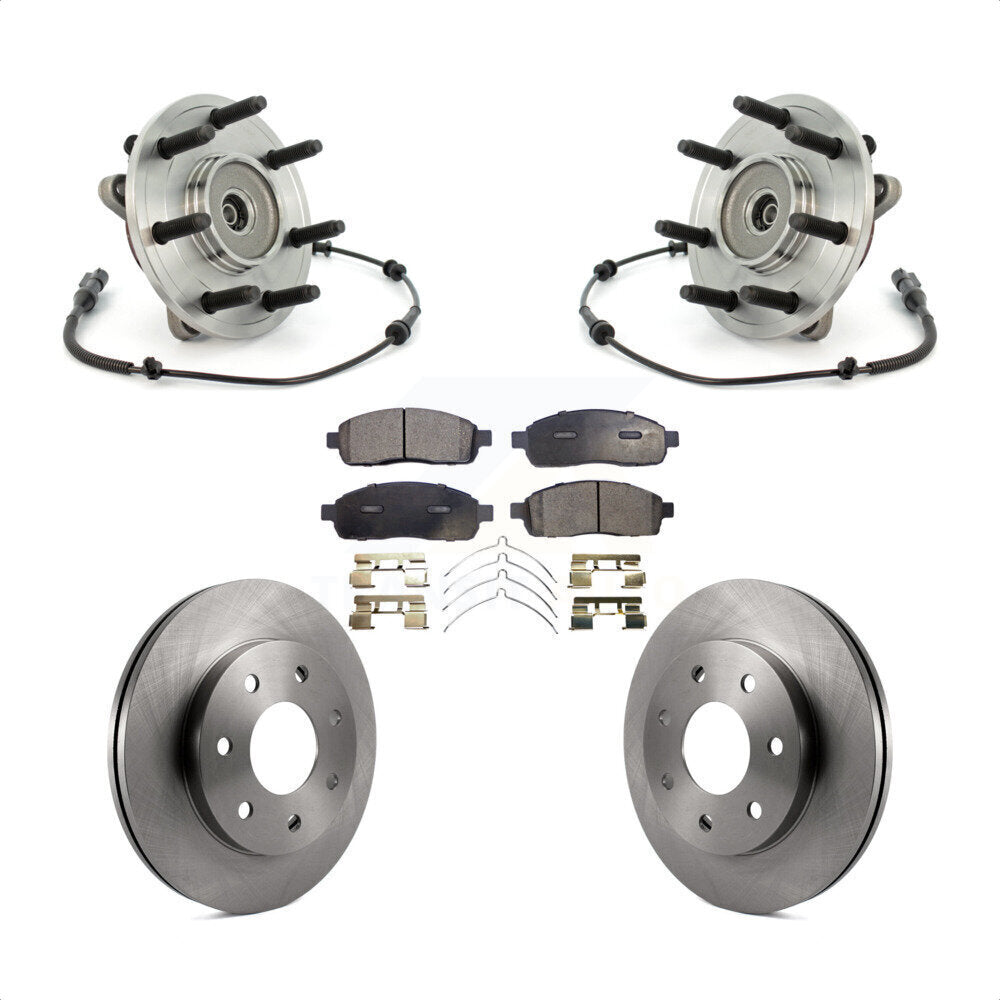 Transit Auto KBB-105330 Wheel Bearing and Hub Assembly for 2004-2005 Ford F-150 - Front product image