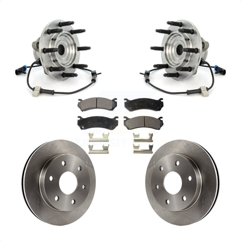 Transit Auto KBB-105339 Wheel Bearing and Hub Assembly for 2001-2007 GMC Sierra 1500 Classic, Chevrolet Silverado 1500, GMC Sierra 1500 - Front product image