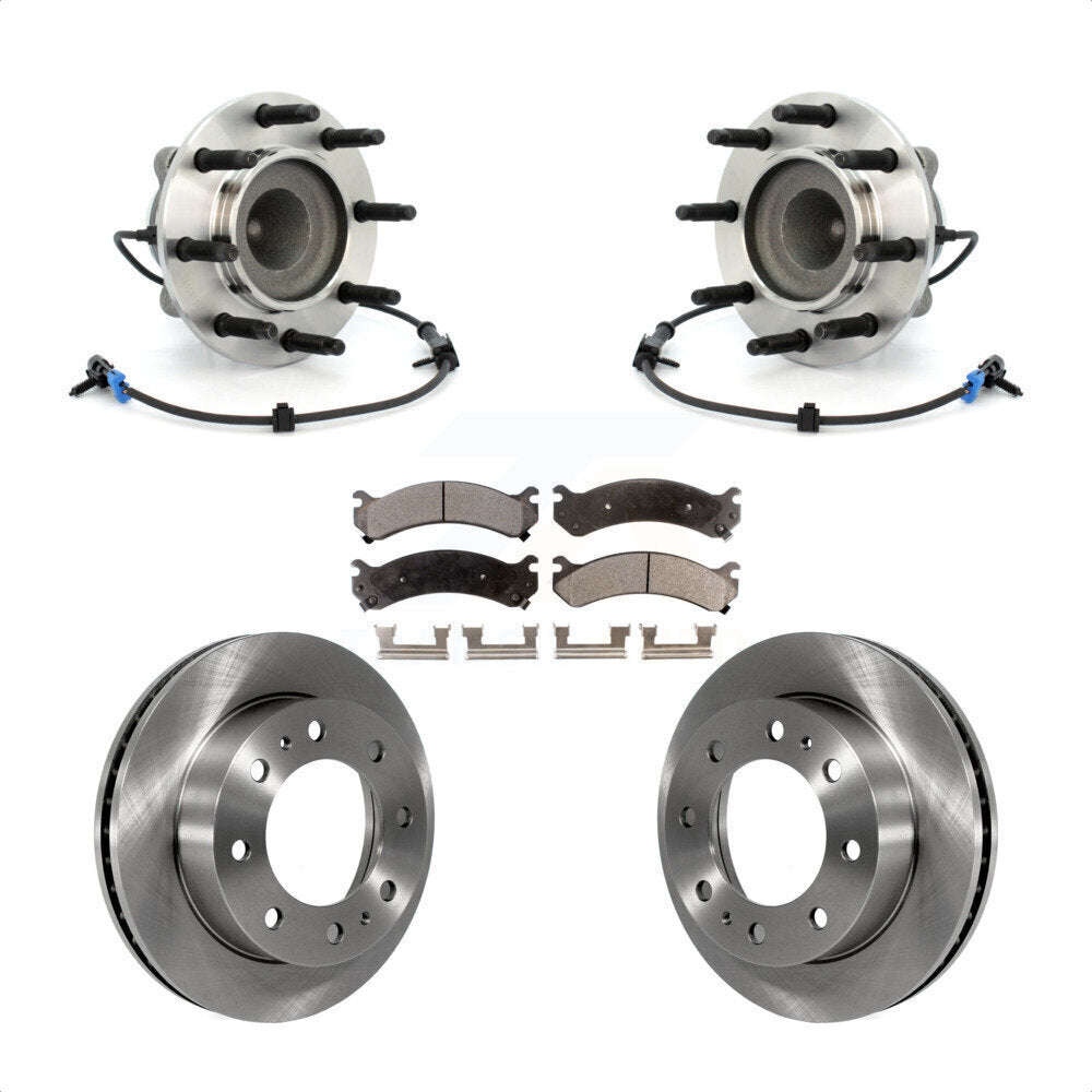 Transit Auto KBB-105343 Wheel Bearing and Hub Assembly for 1999-2017 GMC Savana 2500, Chevrolet Express 2500, Chevrolet Express 3500 & more - Front product image