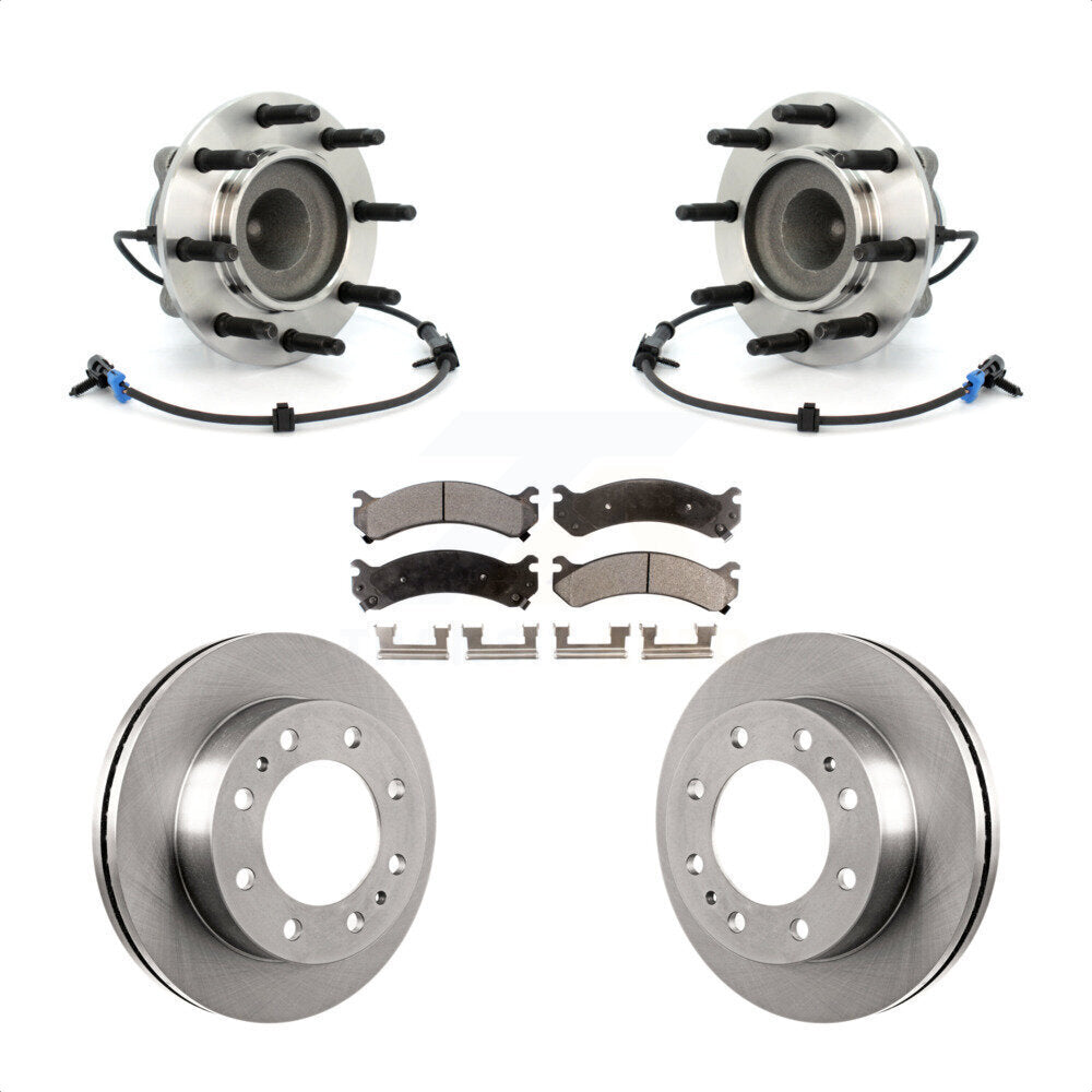 Transit Auto KBB-105344 Wheel Bearing and Hub Assembly for 2009-2015 Chevrolet Express 4500, GMC Savana 4500 - Front product image