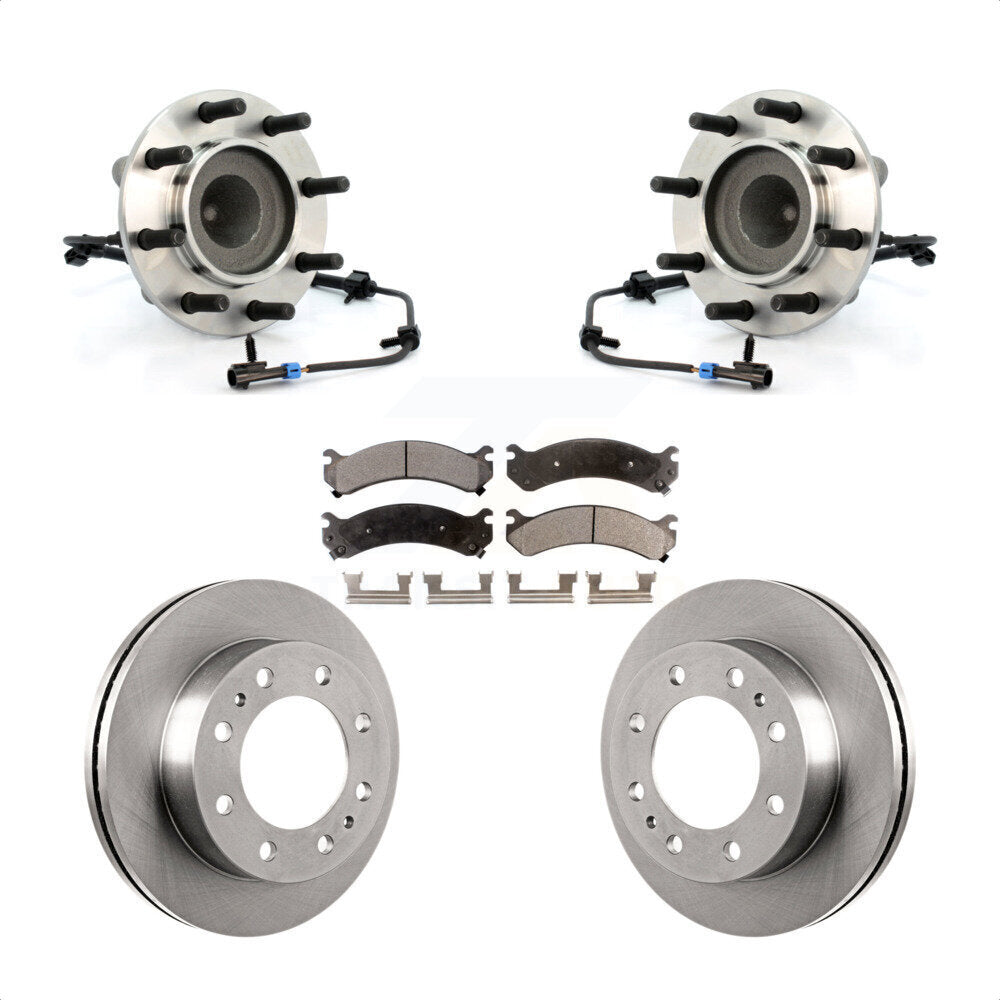 Transit Auto KBB-105345 Wheel Bearing and Hub Assembly for 2003-2017 Chevrolet Express 4500, GMC Savana 4500, Chevrolet Express 3500 & more - Front product image