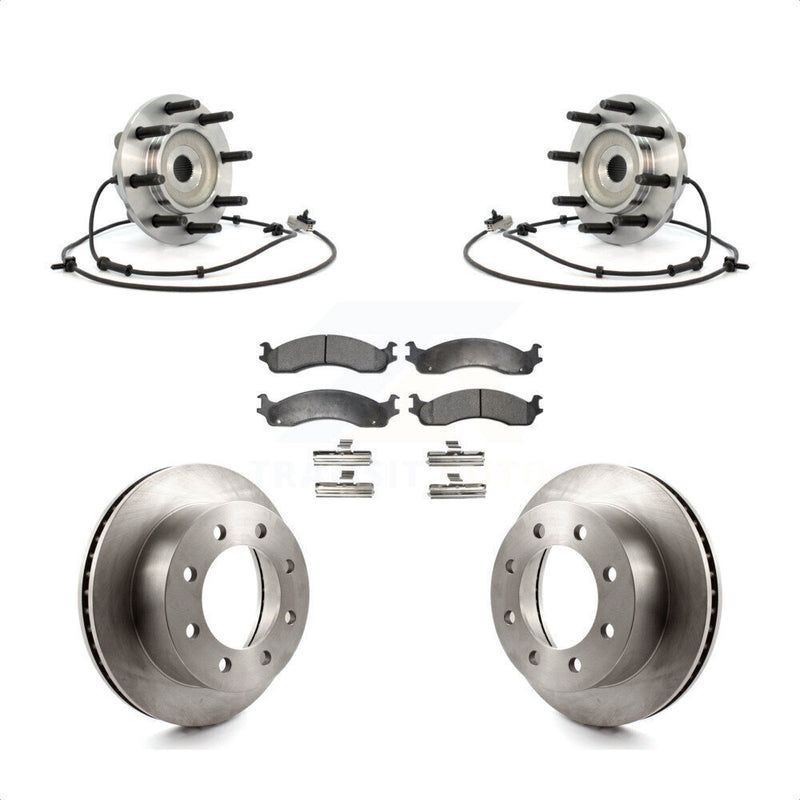 Transit Auto KBB-105347 Wheel Bearing and Hub Assembly for 2000-2002 Dodge Ram 2500, Dodge Ram 3500 - Front product image
