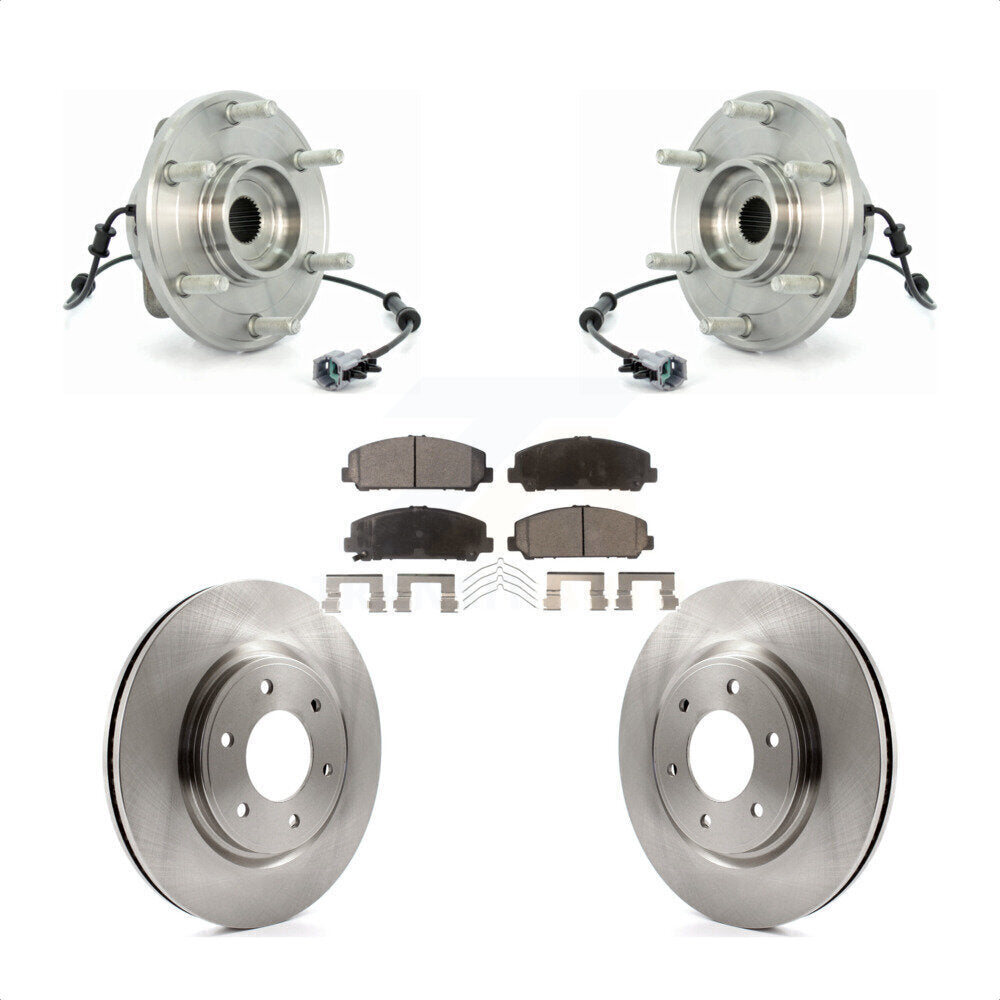 Transit Auto KBB-105358 Wheel Bearing and Hub Assembly for 2007 INFINITI QX56 - Front product image