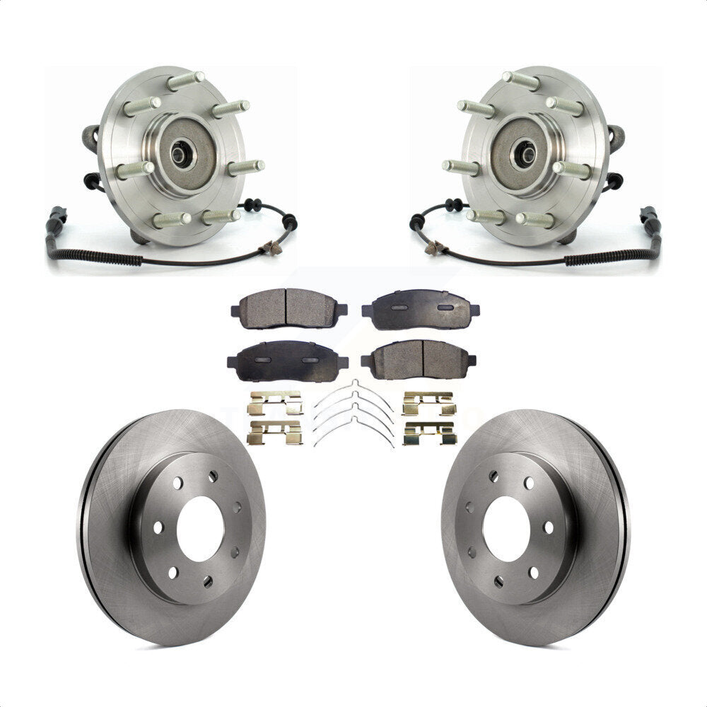Transit Auto KBB-105368 Wheel Bearing and Hub Assembly for 2005-2008 Ford F-150, Lincoln Mark LT - Front product image