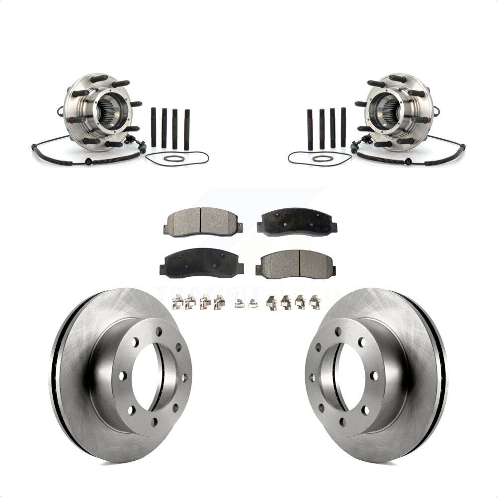 Transit Auto KBB-105369 Wheel Bearing and Hub Assembly for 2005-2009 Ford F-250 Super Duty, Ford F-350 Super Duty - Front product image