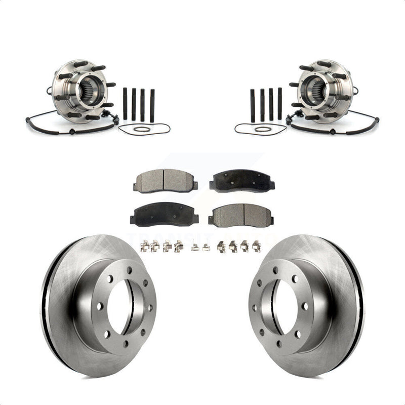 Transit Auto KBB-105369 Wheel Bearing and Hub Assembly for 2005-2009 Ford F-250 Super Duty, Ford F-350 Super Duty - Front product image