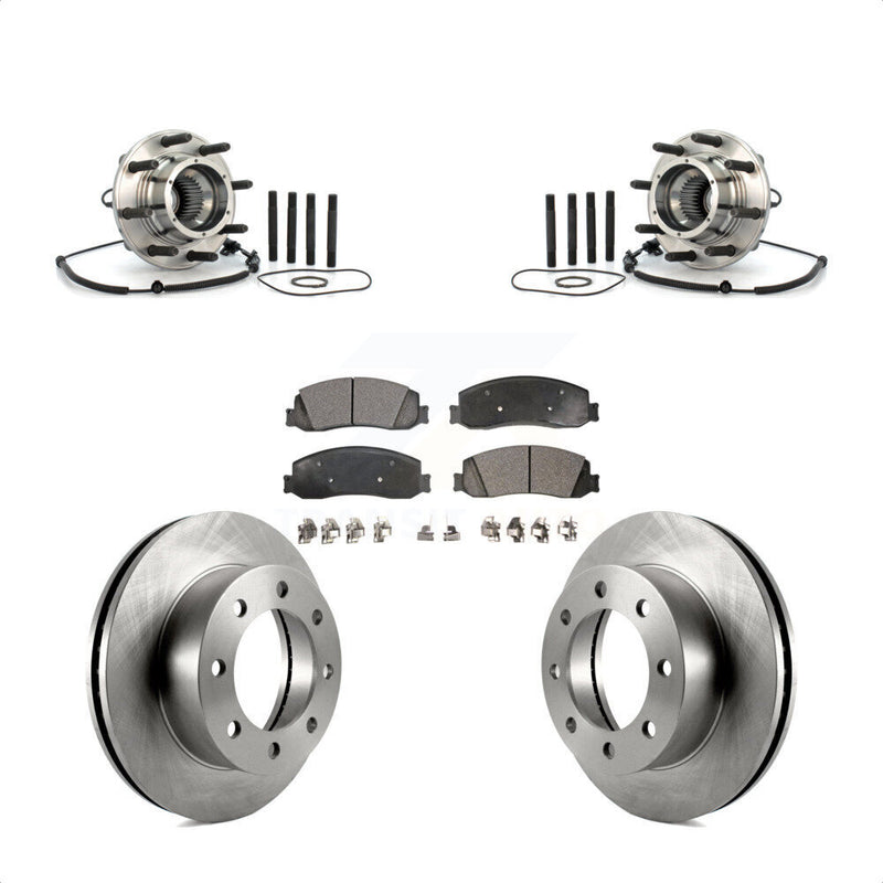 Transit Auto KBB-105370 Wheel Bearing and Hub Assembly for 2008-2010 Ford F-350 Super Duty - Front product image