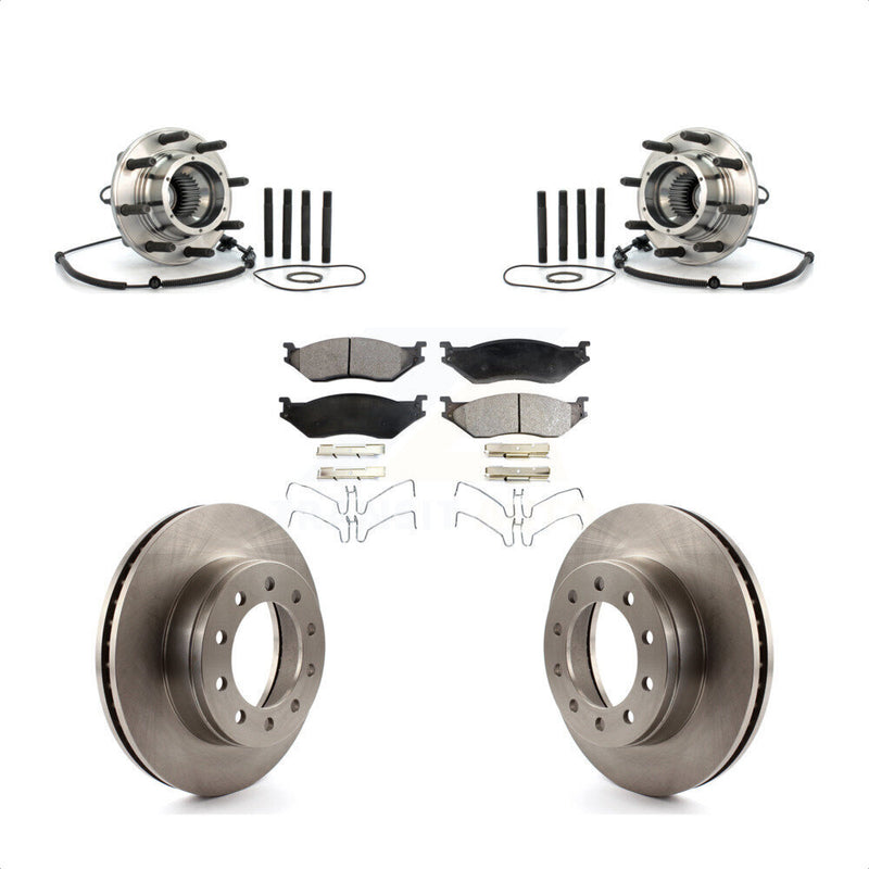 Transit Auto KBB-105372 Wheel Bearing and Hub Assembly for 2010 Ford F-550 Super Duty - Front product image
