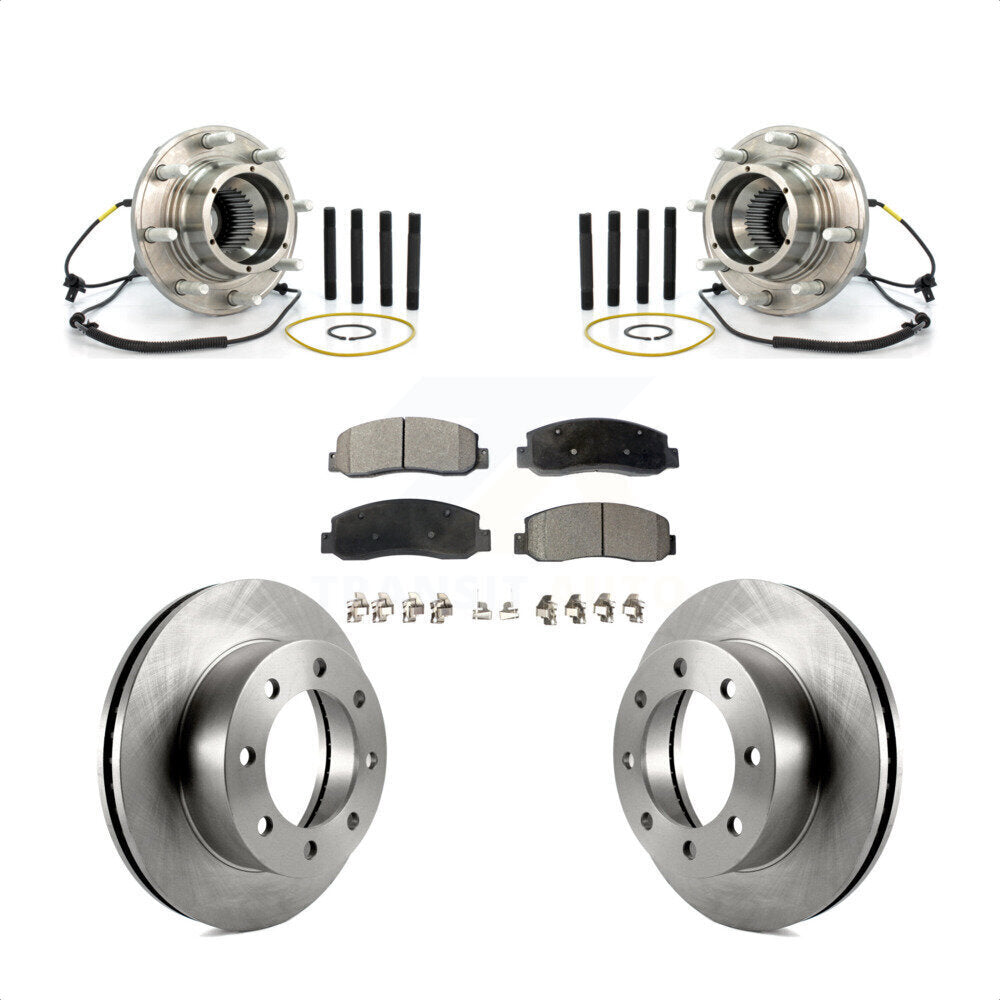 Transit Auto KBB-105373 Wheel Bearing and Hub Assembly for 2005-2009 Ford F-250 Super Duty - Front product image