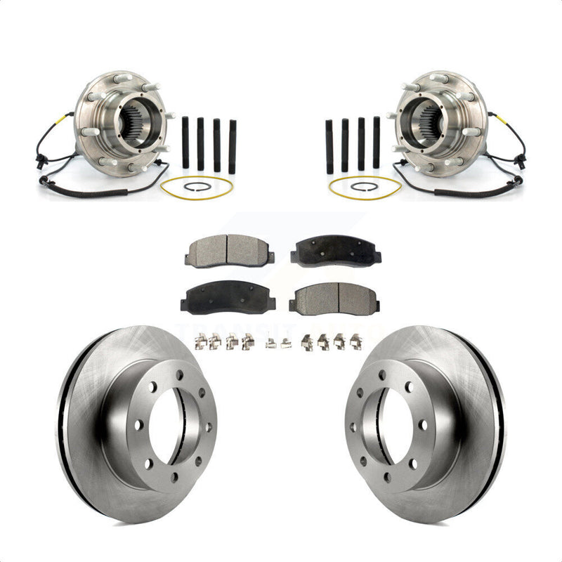 Transit Auto KBB-105373 Wheel Bearing and Hub Assembly for 2005-2009 Ford F-250 Super Duty - Front product image