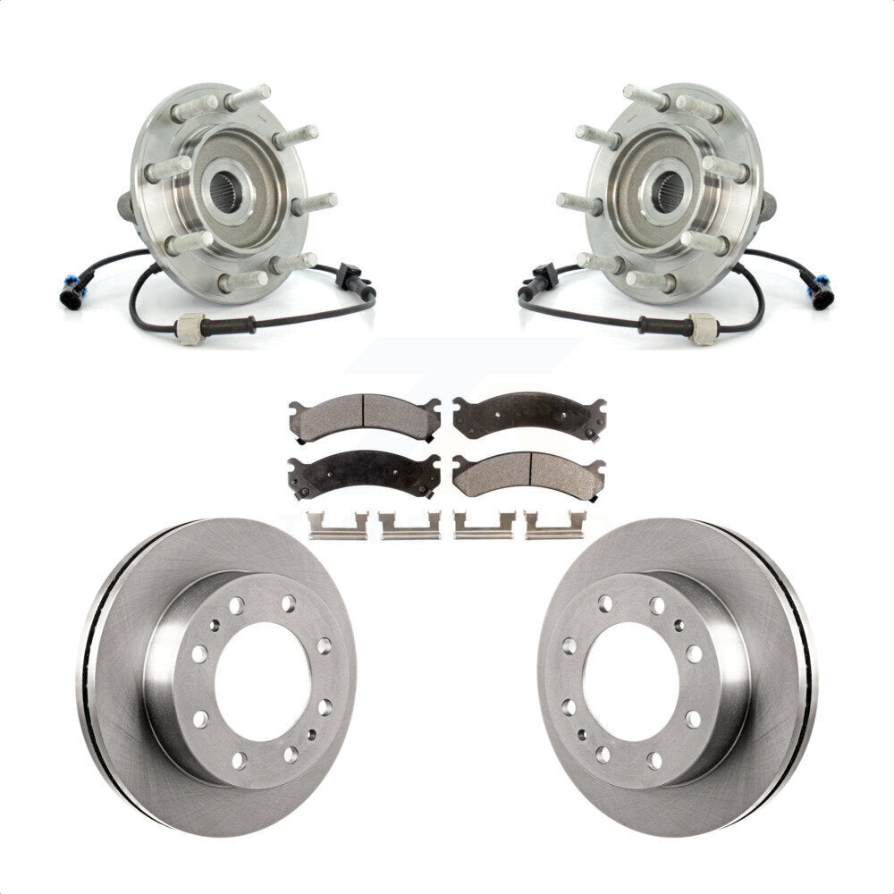 Transit Auto KBB-105379 Wheel Bearing and Hub Assembly for 2001-2007 Chevrolet Silverado 3500 Classic, GMC Sierra 3500 Classic, Chevrolet Silverado 3500 & more - Front product image