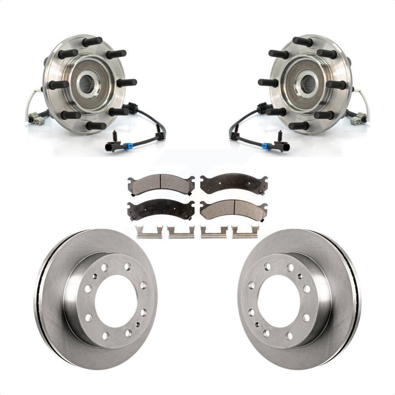 Transit Auto KBB-105380 Wheel Bearing and Hub Assembly for 2001-2007 GMC Sierra 3500 Classic, Chevrolet Silverado 3500, GMC Sierra 3500 - Front product image