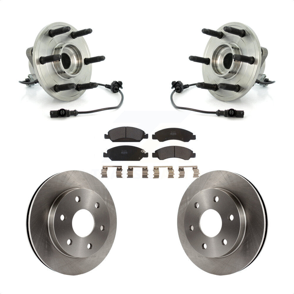 Transit Auto KBB-105387 Wheel Bearing and Hub Assembly for 2007 GMC Sierra 1500 - Front product image